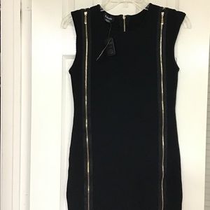 Bebe black bandage dress